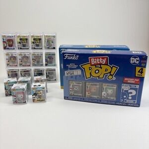 Funko Bitty Pop! LOT (2) Sealed Mystery Sets (17) Misc‎ Figures Disney DC etc